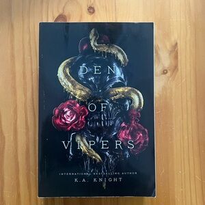 Den of Vipers Book oop indie version dark romance